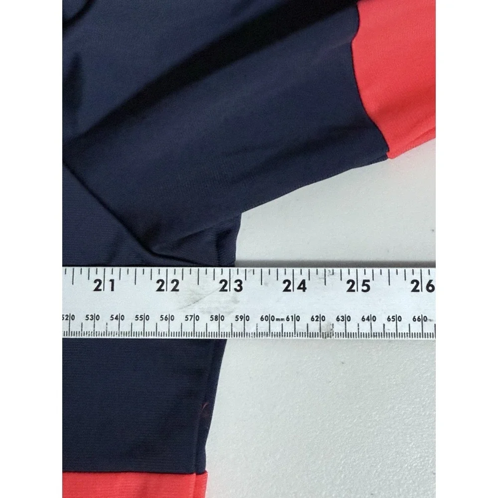 Adidas Essentials Jacket Mens L Blue Orange Colorblock Tricot‎ Track  Athleisure